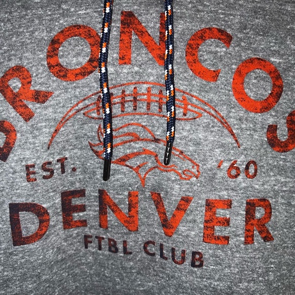 Denver Broncos NFL Team Apparel Hoodie - Picture 2 of 7